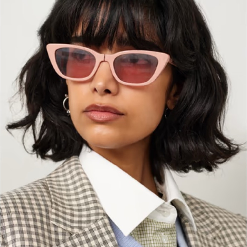 Pink Fendi Collapsible Sunglasses